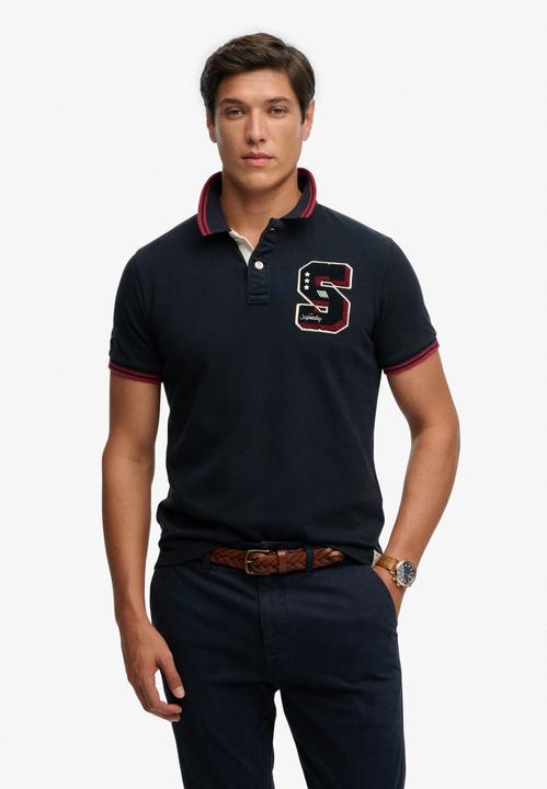 Produktbild Superdry Vintage Athletic Patch Poloshirt (L)