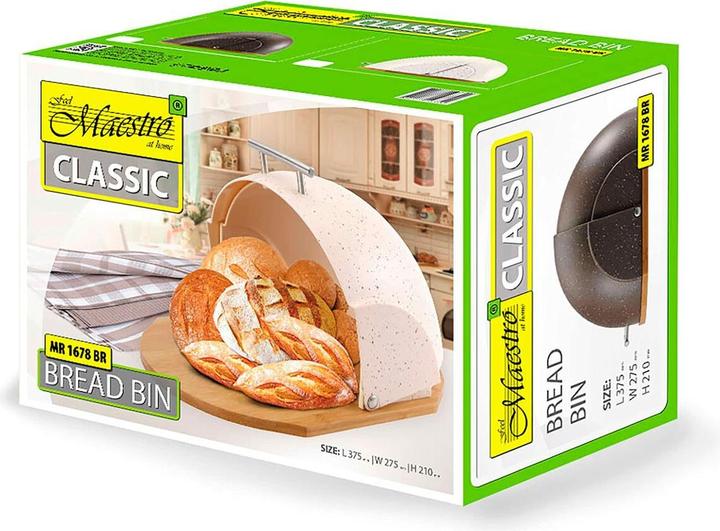 Image du produit Maestro MR-1678-BR-BEIGE beige sac à pain