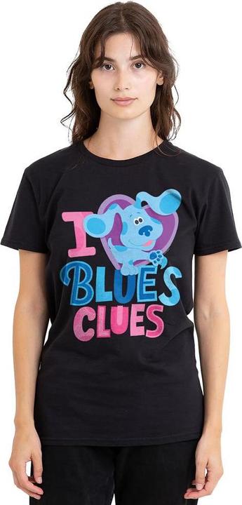 Immagine prodotto Blue's Clues & You! I Heart Blue Maglietta Adulto Unisex (S)