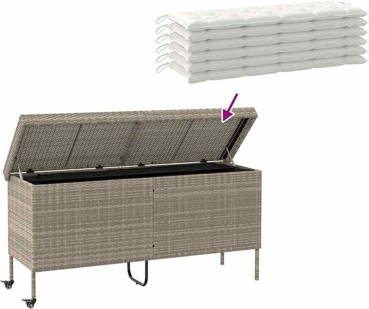 Actual product image vidaXL Gartentruhe