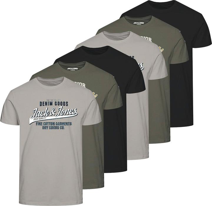 Jack & Jones Jjethan Tee Crew Neck 3pk