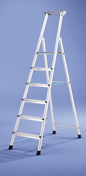 Actual product image Zarges Professional stepladder, single-sided access (Stepladder, 291 cm)