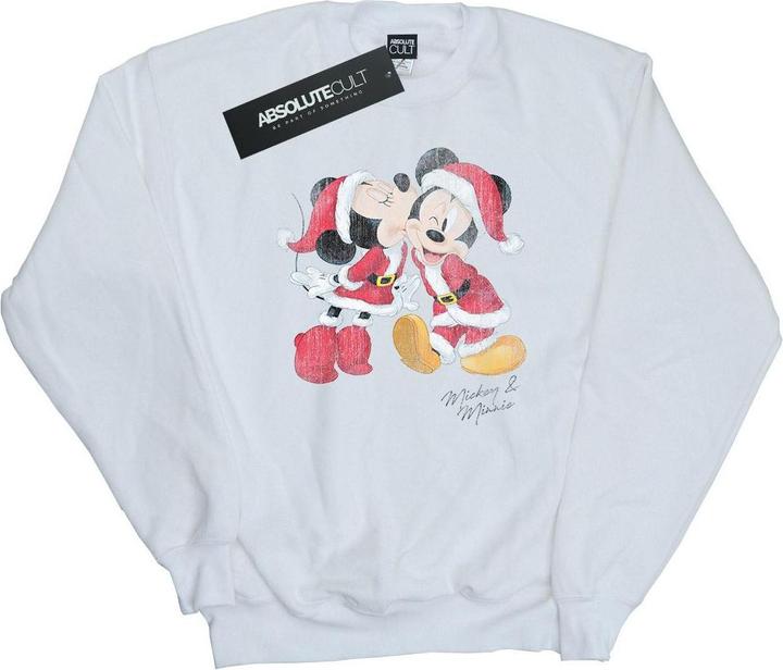 Produktbild Disney Mickey And Minnie Christmas Kiss Sweatshirt (M)