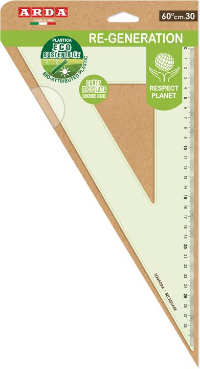 Actual product image Arda Angle 30cm 60° (30 cm, Plastic)