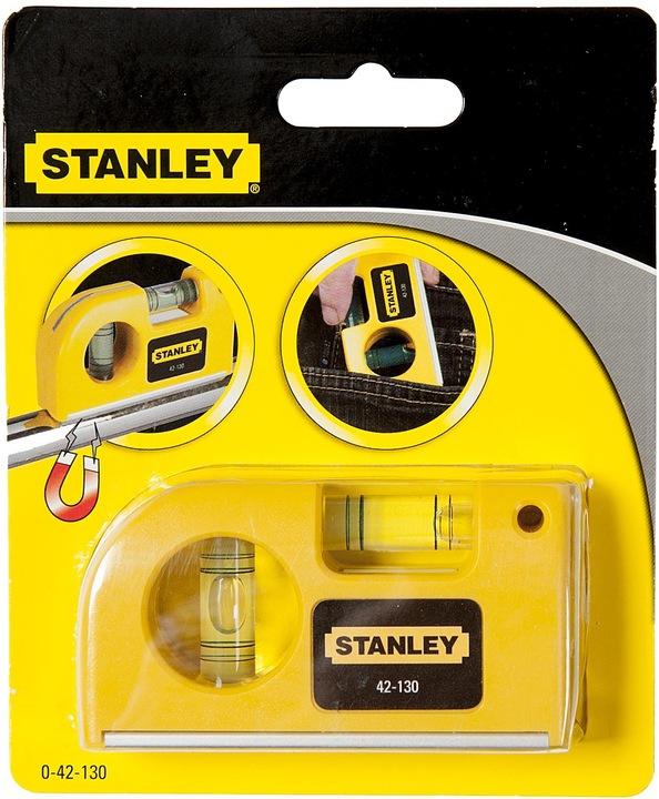 Image du produit Stanley Niveau à bulle de poche, 8.7cm (2 cm)