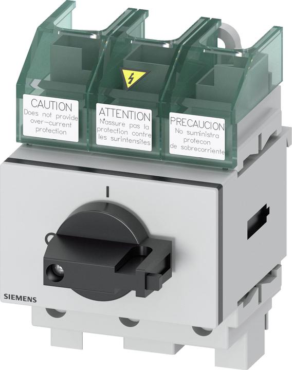 Produktbild Siemens Hauptschalter 63A 3p IP00 Einb Wart/Rep 3LD5200-0TK11