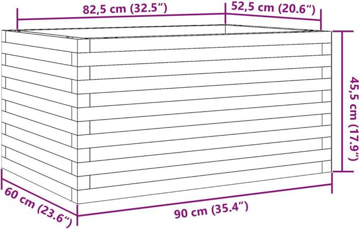 Produktbild vidaXL Pflanzgefäss