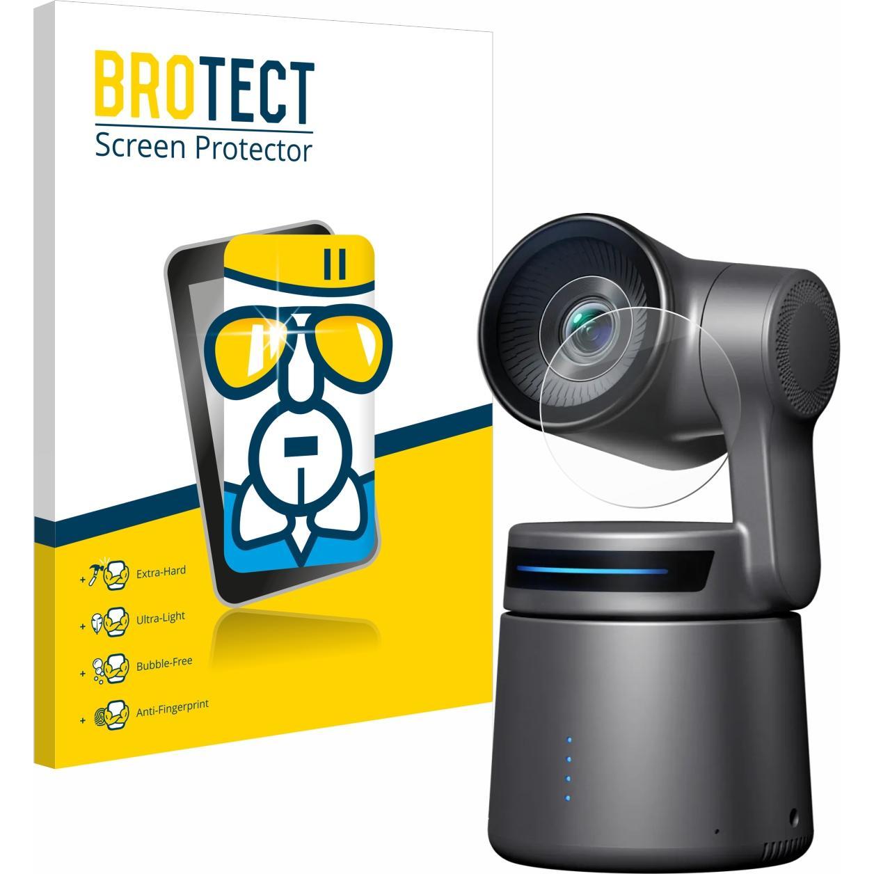 BROTECT AirGlass Panzerglasfolie, Action Cam Zubehör, Transparent