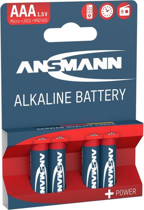 Image du produit Ansmann Pile AA 5+5 pièces (4 pcs, AAA, 1200 mAh)