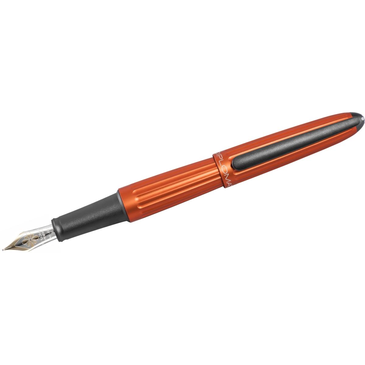 Diplomat, Schreibstifte, Füllhalter Aero orange 14 kt B (Orange, 1 x)