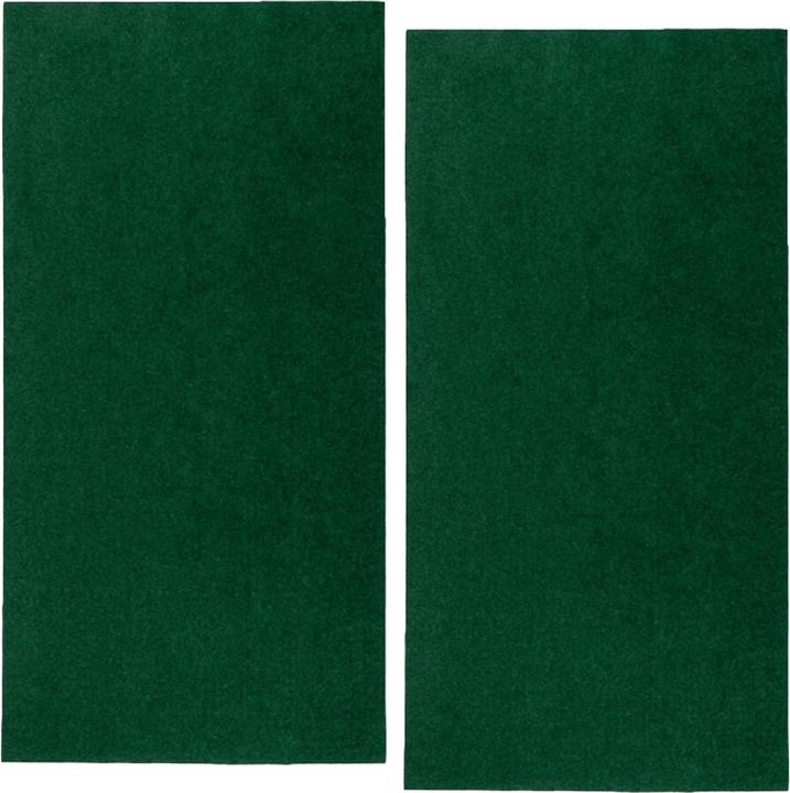 Casativo 2er-Set Kunstrasenteppich, dunkelgrün, 100 x 200 cm (100 x 200 cm)