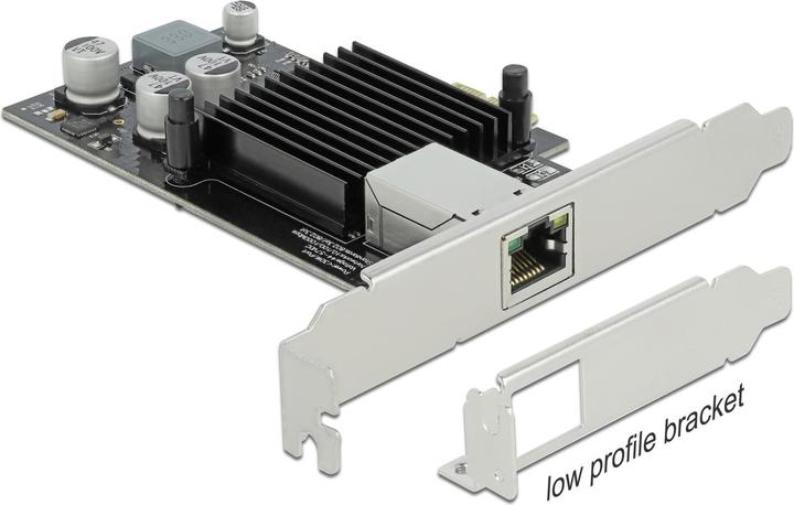 Produktbild Delock PCI Express x1 Karte 1 x RJ45 Gigabit LAN PoE+ i210 (RJ45)