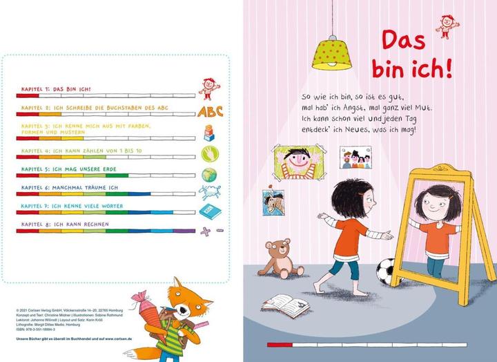 Produktbild Schlau für die Schule: Mein dickes buntes Übungsbuch für den Schulstart (Deutsch, Christine Mildner, Sabine Rothmund, 2021)