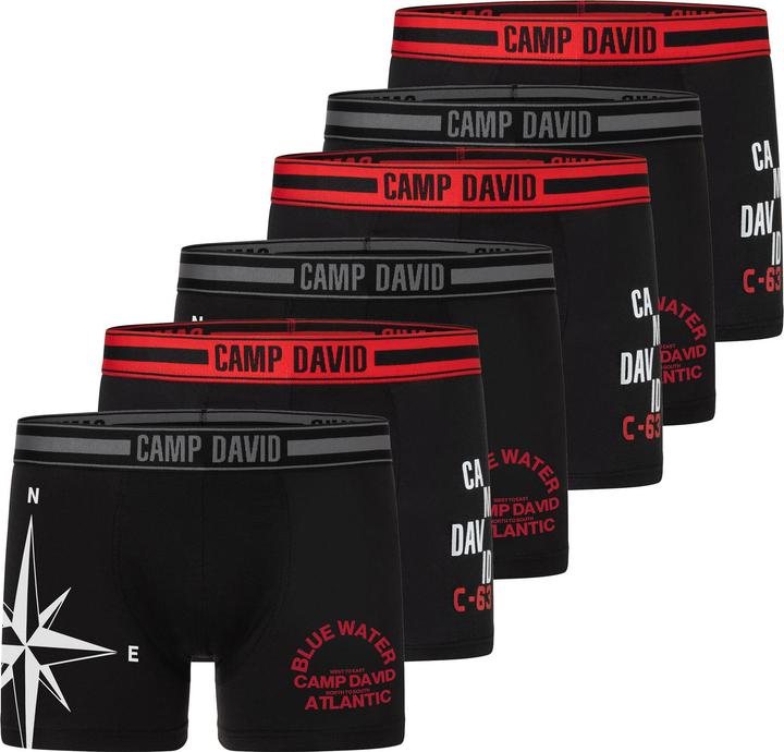 Produktbild Camp David Boxershorts (L, 6er Pack)