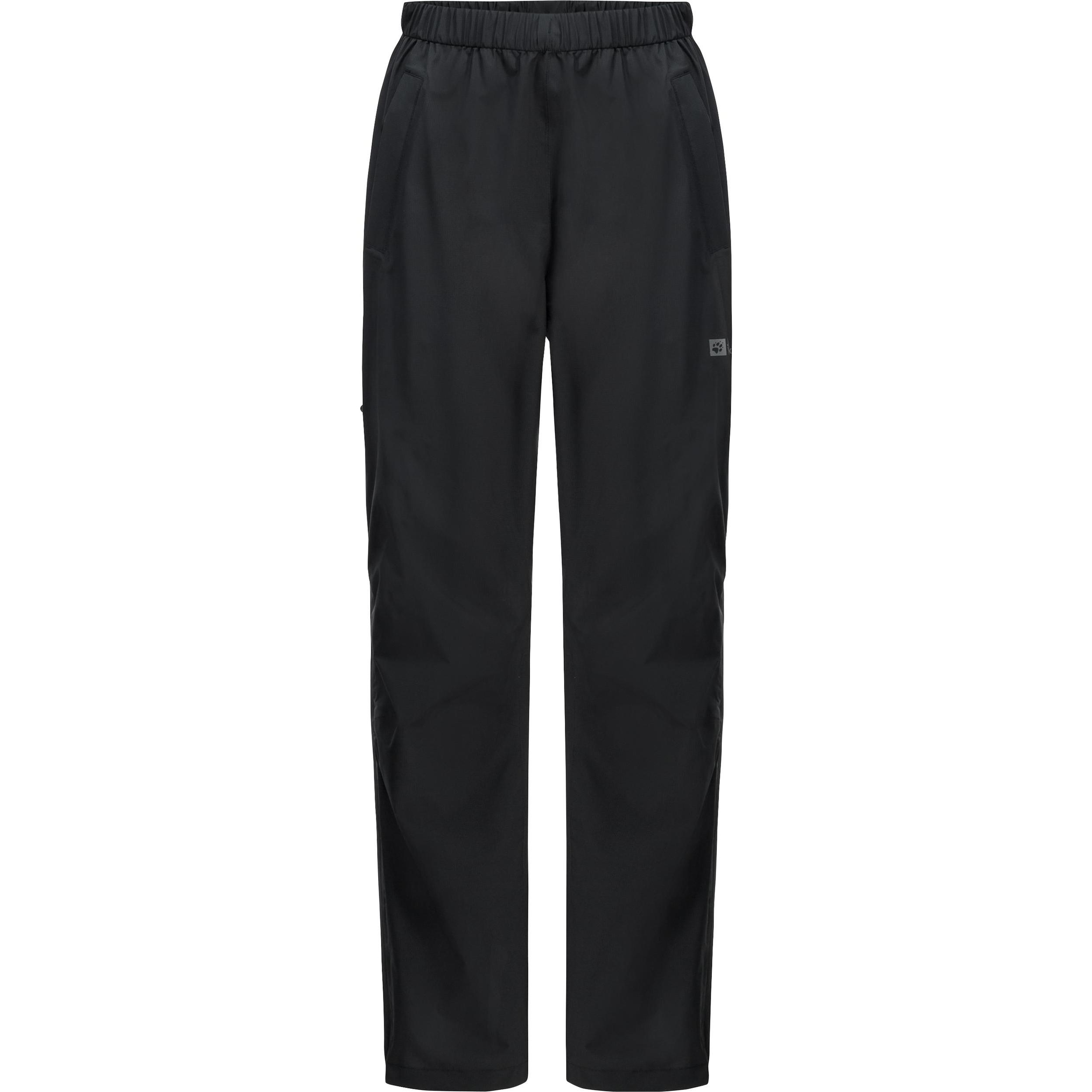 Jack Wolfskin, Damen, Outdoorhose, Rainy Days 2 5L Pants W (L), Schwarz, L