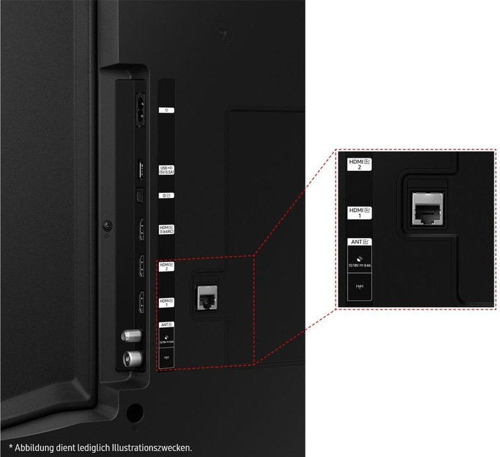 Actual product image Samsung GU43CU7179U (43", CU7179, LED, 4K, 2023)