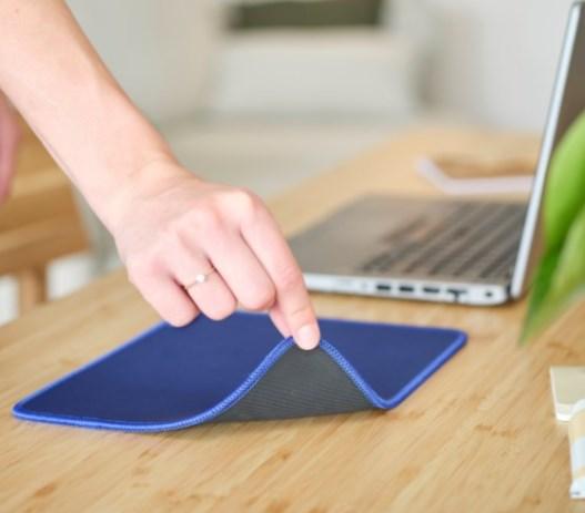 Produktbild Trust Boye Mouse Pad Eco Blue (M)