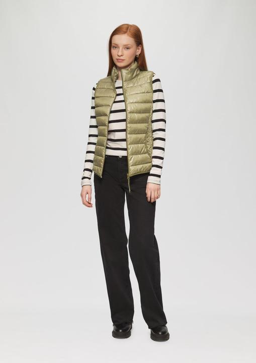 Actual product image S.Oliver Outdoor-Weste Steppweste mit Stehkragen (M)