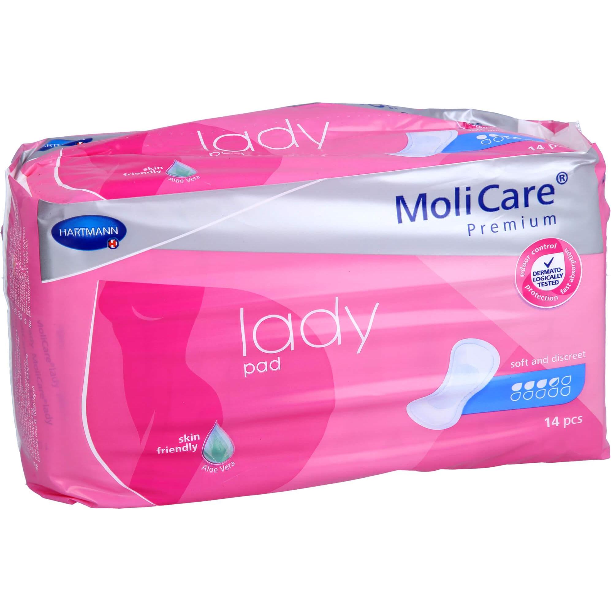 Thumbnail - Hartmann, Inkontinenzhygiene, MoliCare Premium lady pad 3.5 Tropfen (14 x)