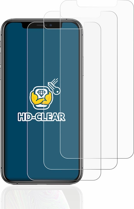 Produktbild BROTECT Schutzfolie Displayschutz Klar (6 Stück, Apple iPhone XS)