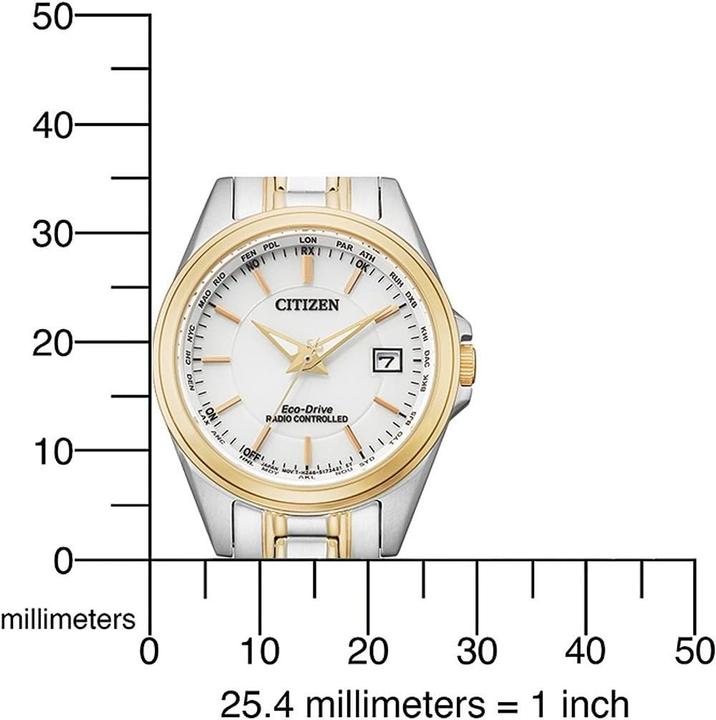 Produktbild Citizen EC1186-85A Eco-Drive Funkuhr 29mm 10ATM (Analoguhr, Funkuhr, 29 mm)