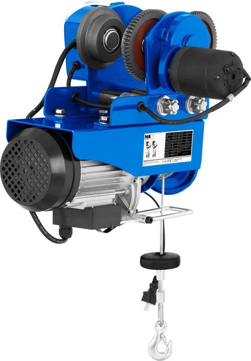 Produktbild MSW Laufkatze Procat 300 Kg elektrisch Seilzug Kran Winde Seilwinde Seilhebezug 600W