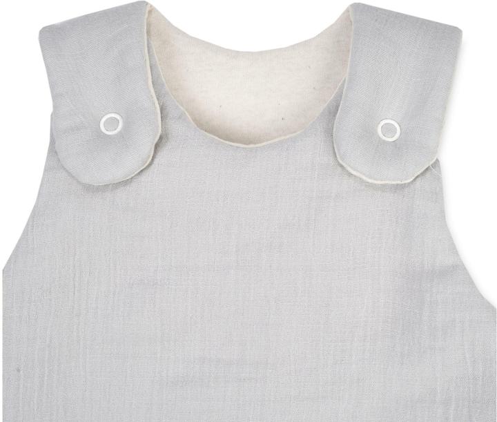 Productafbeelding Julius Zöllner Baby Zomerslaapzak Mousseline Grijs Gr. 56/62 (62 cm, 2,5 TOG, Het hele jaar)