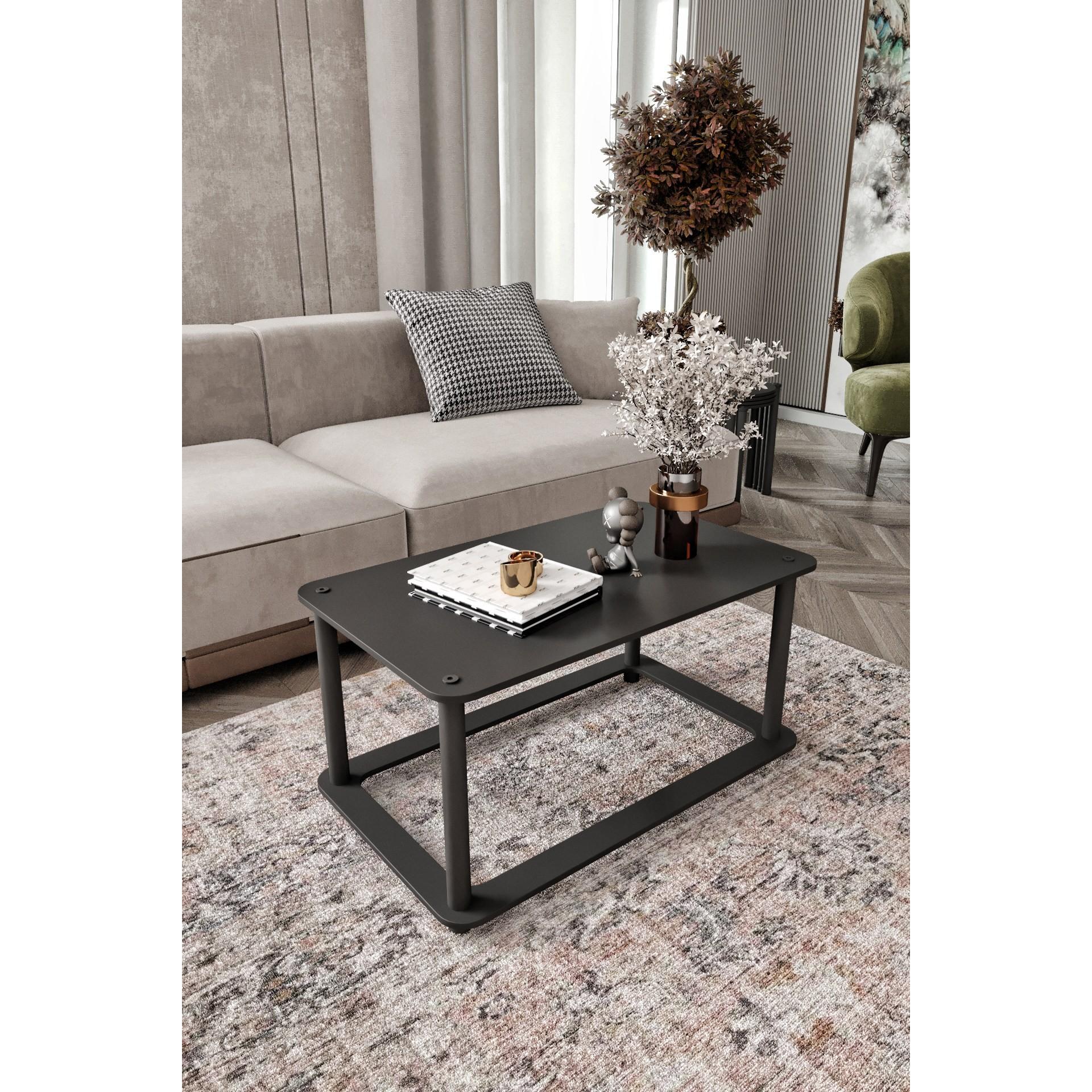 Thumbnail - Hanah Home, Couchtisch + Beistelltisch, Hole Rectangular (70 x 38 x 42 cm)