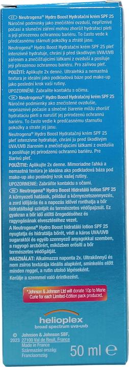 Actual product image Neutrogena Hydro Boost City (50 ml, Day cream, SPF 25)