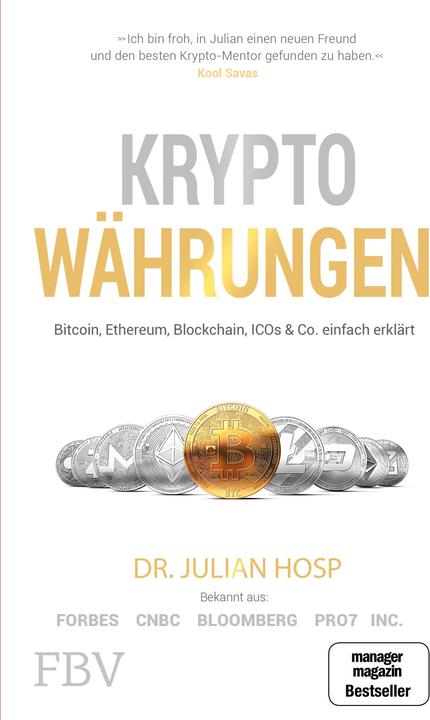 Produktbild Kryptowährungen (Deutsch, Julian Hosp, 2018)
