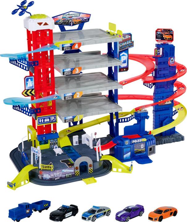 Image du produit Majorette Super Chase Center+5 vehicles