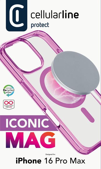 Produktbild Cellularline Iconic MAG MagSafe Case (Apple iPhone 16 Pro Max)