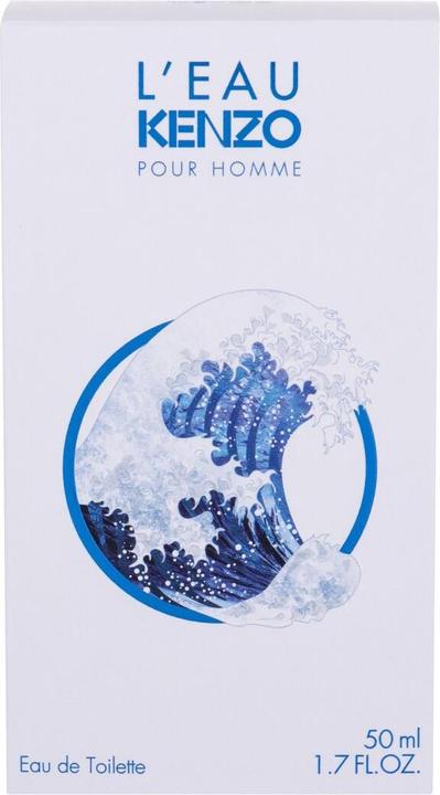 Actual product image Kenzo L'Eau Pour Homme EDT 50 ml (new version) (Eau de toilette, 50 ml)