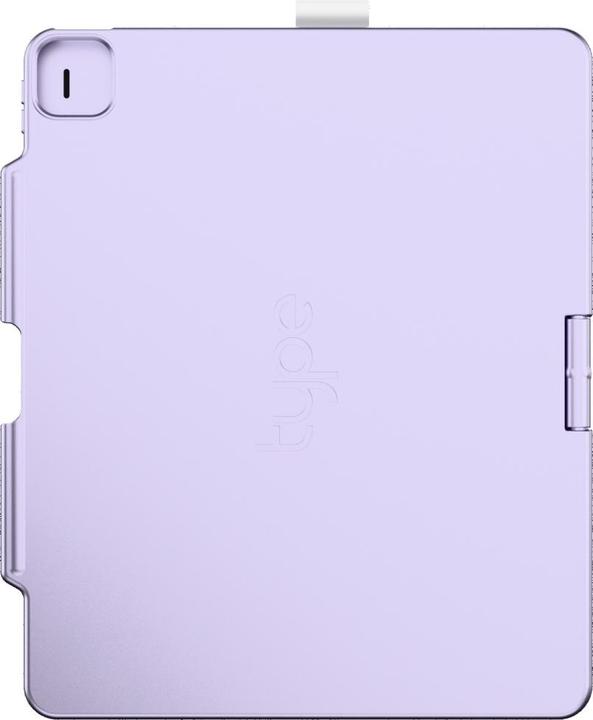 Actual product image Typecase Flexbook Touch Case with Keyboard for iPad Air 13" M2 2024 / M3 2025 / M4 2026 light purpl (Eng. Int., Apple iPad Air 13 2024, Apple iPad Air 13 2025, Apple iPad Air 13 2026)