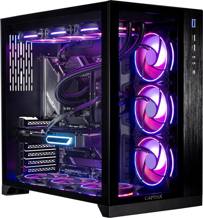 Actual product image Captiva Highend Gaming I88-844 (2000 GB, 64 GB, Intel Core i9-14900KF, GeForce RTX 5080)