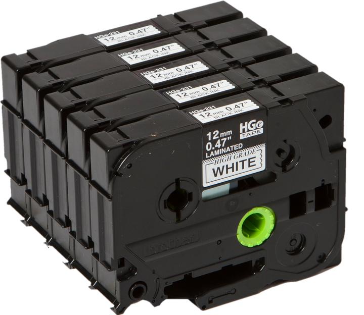 Actual product image Brother Hge-231 (1.20 cm, White, Black)