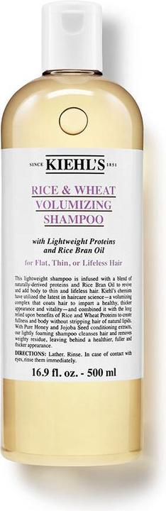 Produktbild Kiehl's Rice & Wheat Volumizing Shampoo (Flüssiges Shampoo, 500 ml)