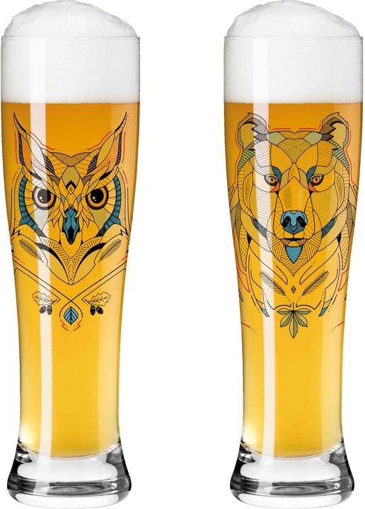 Image du produit Ritzenhoff 2-er-Set Weizenbierglas Brauchzeit (0.65 l, 2 x)
