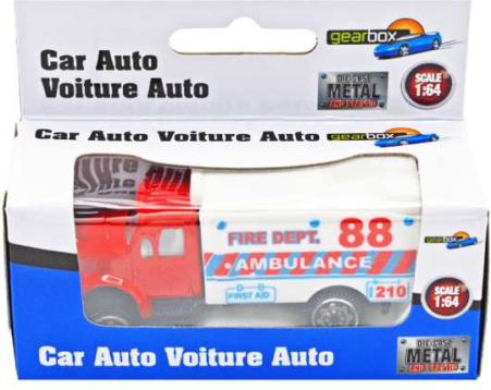 Produktbild Gearbox Car die-cast 12-fach assortiert