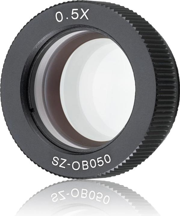 Actual product image Bresser Optics Additional objective 0.5x 5941480 Microscope objective 0.5 x Suitable for brand (microscopes)