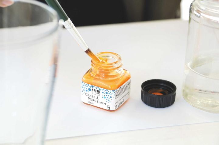 Actual product image Kreul glass & porcelain clear, set of 6 (120 ml)