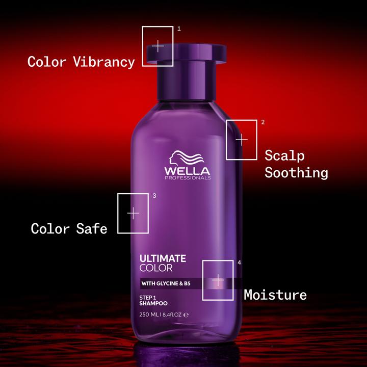 Produktbild Wella Ultimate Color - Sulfatfreies (Flüssiges Shampoo, 250 ml)