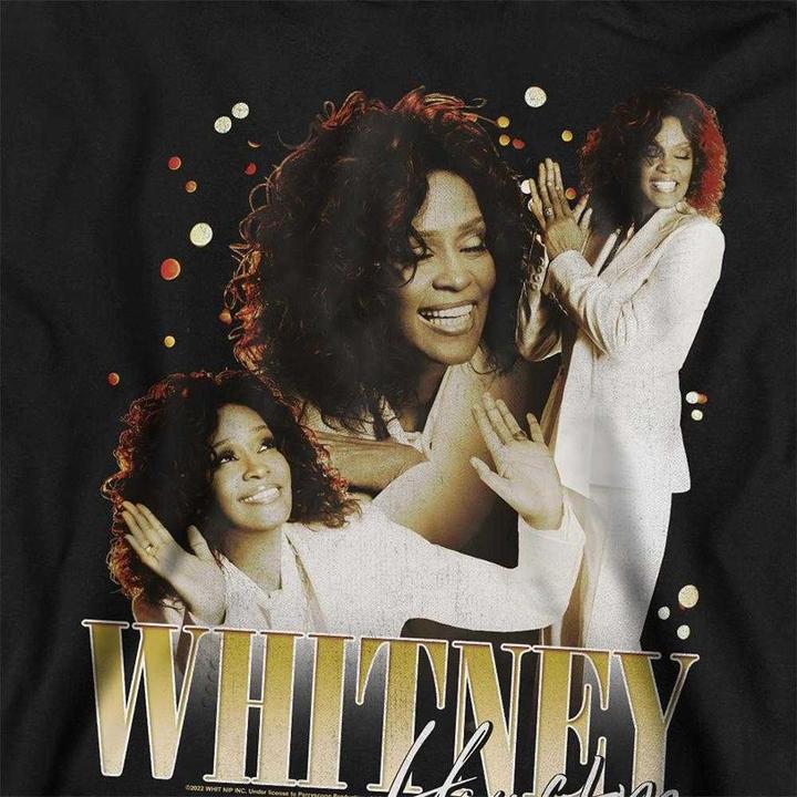 Produktbild Whitney Houston Hoodie zum Überziehen (128)