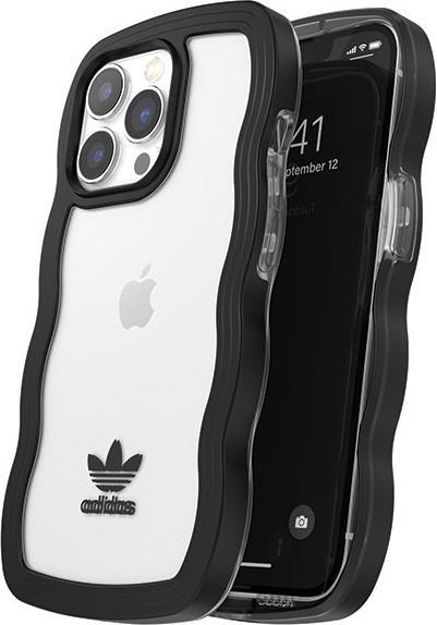 Actual product image adidas OR Wavy Case iPhone 13 Pro /13 6.1" czarny-przezroczysty/black-transparent 51900 (Apple iPhone 13 Pro)