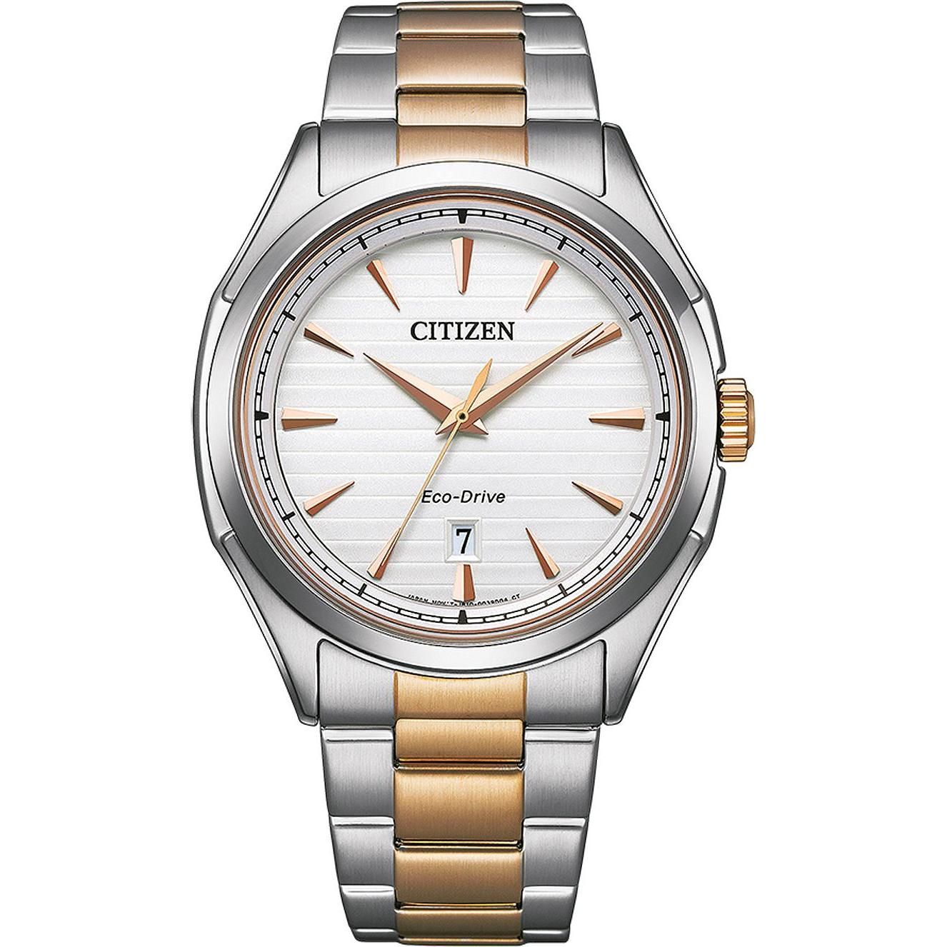 Citizen, Armbanduhr, Eco-Drive Classic AW1756-89A, Silber, (Analoguhr, 41 mm)
