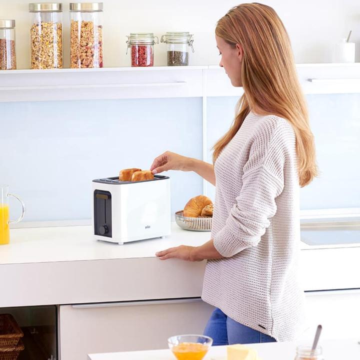 Actual product image Braun HT3000WH Toaster 2 slice(s)