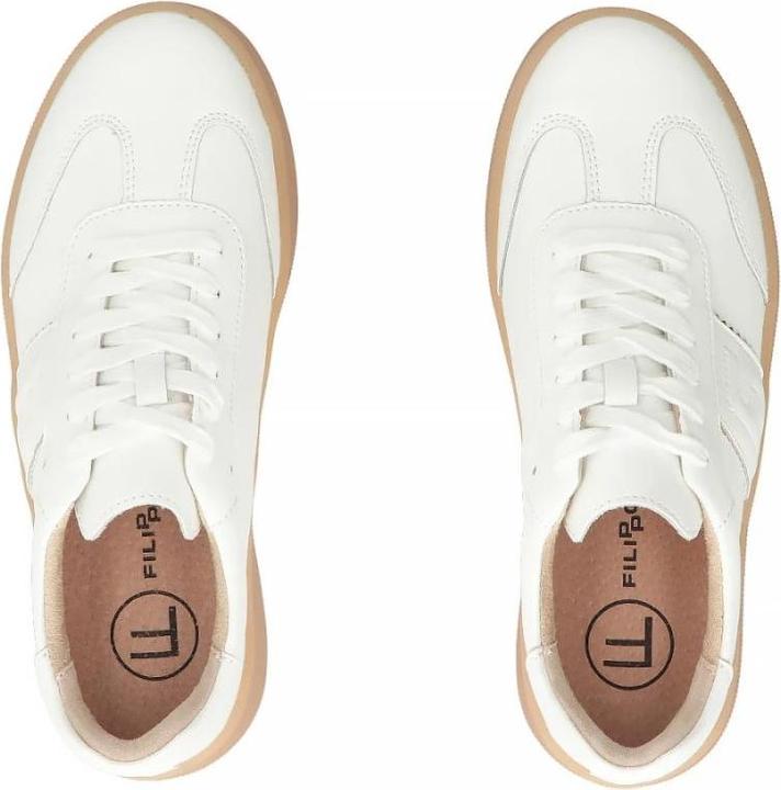 Image du produit Filippo Women's leather platform shoes white DP7543/26 (37)