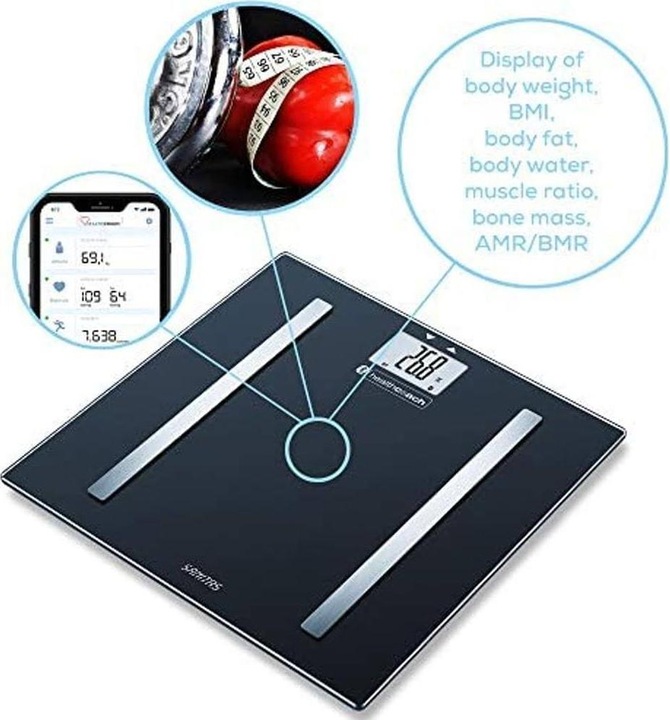 Produktbild Sanitas SBF 72 Connect Personenwaage (180 kg)