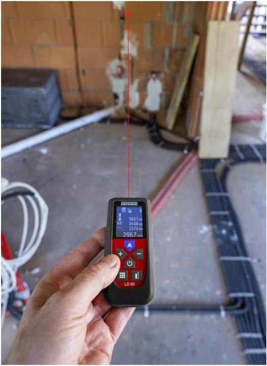 Actual product image Benning BENN Laser Distance Meter (60 m, 650 nm)
