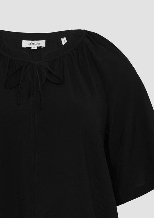 Produktbild S.Oliver Bluse Strukturierte Bluse mit Halbarm im O-Shape (40)